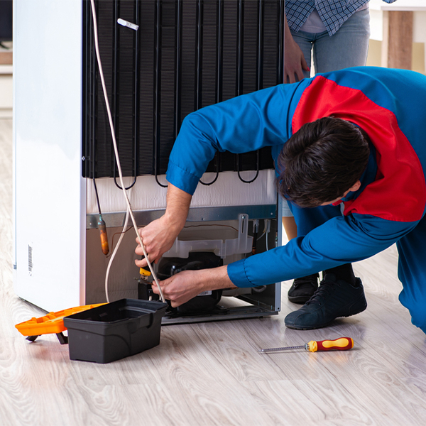 how much do you charge for refrigerator repair services in Felida